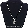 Lagotto Romagnolo Silver Plated Necklace and Pendant